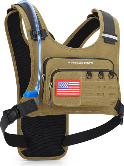 Maelstrom Running Vest, Detachable Hydration Backpack - Image 9