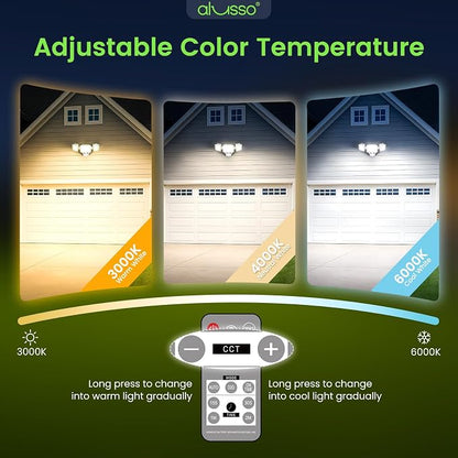 ALUSSO LED Security Lights Motion Sensor, 120V 36W 3000LM Flood Lights Outdoor - Image 3