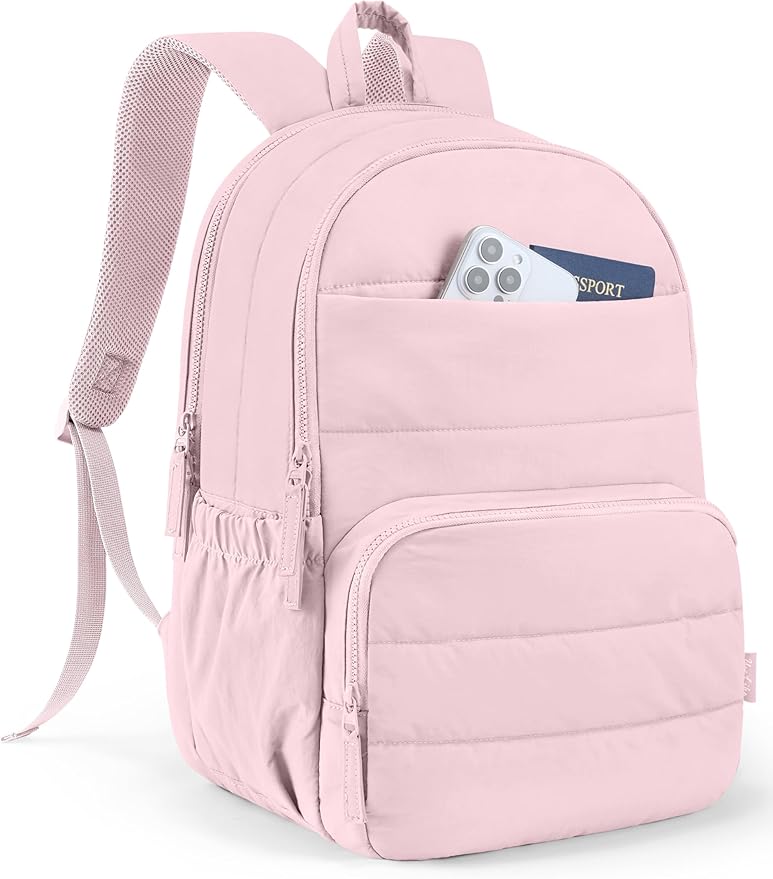 Uselike Travel Backpack for Women, 15.6 Inch Laptop Backpack, Quilted College by Uselike