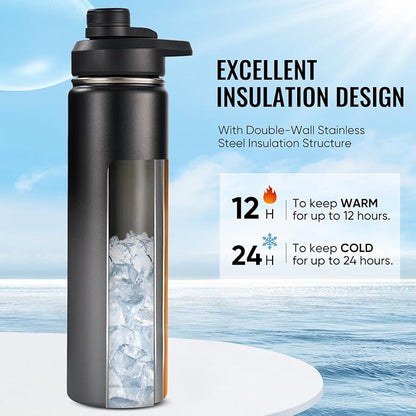 Fijinhom 24 oz Insulated Water Bottle - Image 3