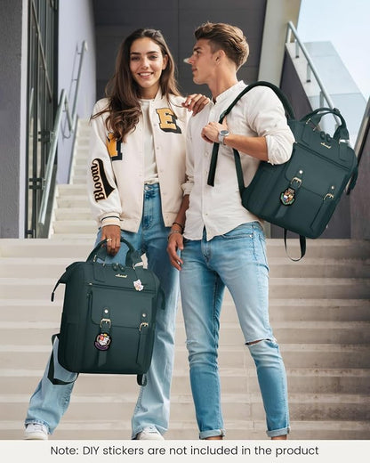 LOVEVOOK Laptop Backpack for Women Work Travel Backpack Purse, Nurse Bags - Image 2