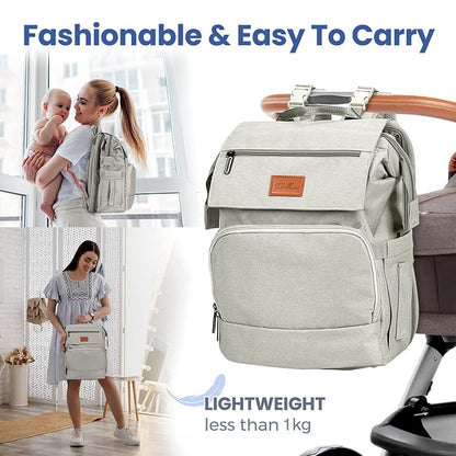 Baby Shower Gifts Diaper Bag Backpack, Baby Diaper Bag, Large Baby Bag - Image 5