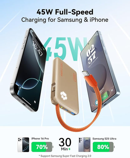 INIU 45W Power Bank, Fast Charging Portable Charger - Image 2