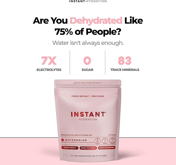 Instant Hydration Sugar Free Electrolytes Powder Packets - Image 2