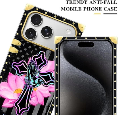for iPhone 17 Pro Case Luxury Golden Decoration - Image 4