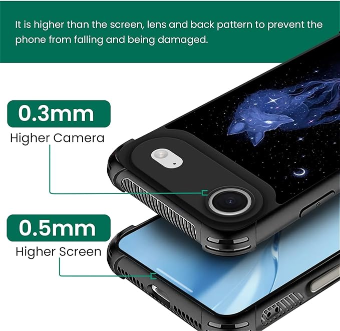 for iPhone 17 Air Case, for MagSafe Graphic Design for Girl Boy Soft Silicone - Image 4