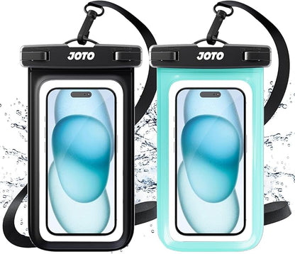 JOTO 2 Pack Universal Waterproof Phone Case by JOTO
