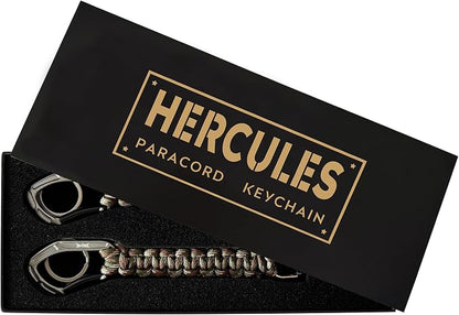 HERCULES Paracord Keychain Set – 2 Pack Lanyard Rope by HERCULES