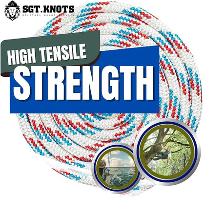 SGT KNOTS Arborist Double Braided Polyester Rope - Image 2