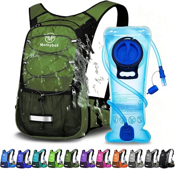 Mothybot Hydration Pack, Insulated Hydration Backpack by MOTHYBOT