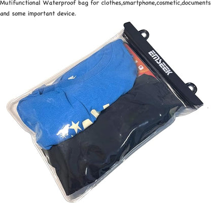 Waterproof Map Case 13 inch Clear Dry Tablet Bag A4 Waterproof Map Pouch Holder - Image 7