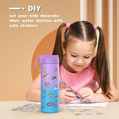 Kids Water Bottle, Stainless Steel Vacuum Insulated cup, Kids Water Bottle - Image 3