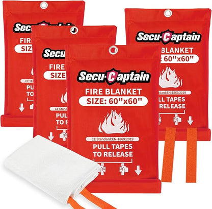 SecuCaptain Emergency Fire Blanket by SecuCaptain