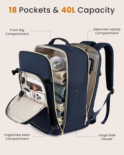 LOVEVOOK 40L Large Travel Backpack - Image 3