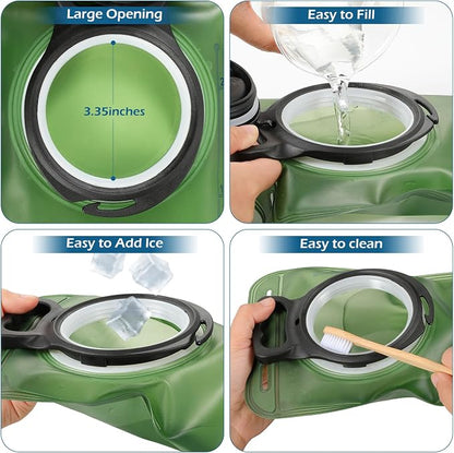 FRTKK 2L/3L Hydration Bladder, Leak Proof Water Bladder - Image 4