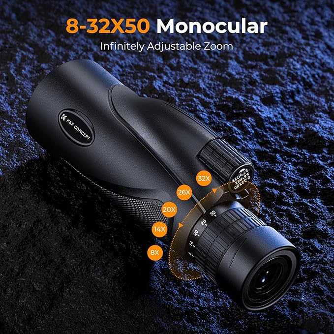 K&F Concept 8-32X50 Zoom Monocular - Image 2