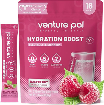 Venture Pal Sugar Free Electrolytes Powder Packets by VenturePal