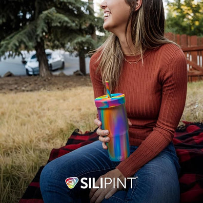 Silipint: 32oz Silicone TUMBLER CUP, Unbreakable, Dishwasher Safe - Image 5