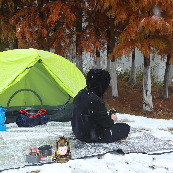 RedSwing 4 Pack Heavy Duty Waterproof Emergency Thermal Tarp, Insulated - Image 8