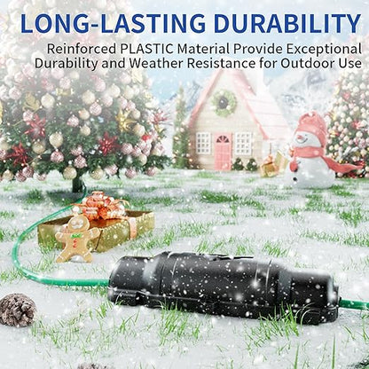 9 Pack Outdoor Extension Cord Safety Cover - Image 6