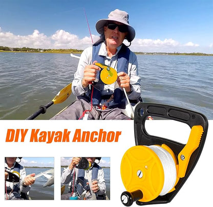 Compact 150ft Scuba Dive Reel Kayak Anchor - Image 5