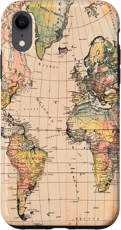 World Map, Old Map of the World Case by Unknown