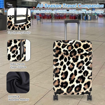 Luggage Cover Protector for 19-20 Inch Suitcases, TSA Approved Elastic Travel - Image 3