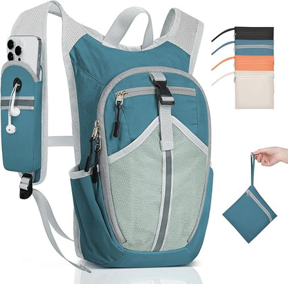 Small Hiking Backpack 15L-Lightweight Packable Foldable Backpack by Unknown