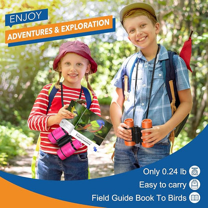 3-8 Year Old Boy Girl Toys: LET'S GO! Shockproof Binoculars - Image 2