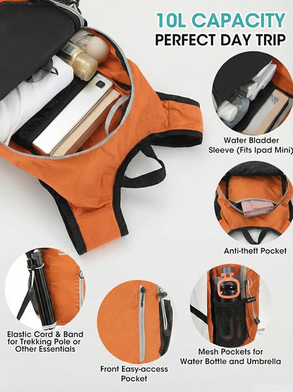 Foldable Small Hiking Backpack - Image 4