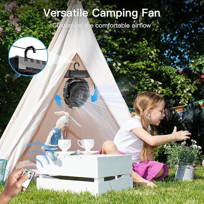 FRIZCOL 3-in-1 Camping Fan - Image 5