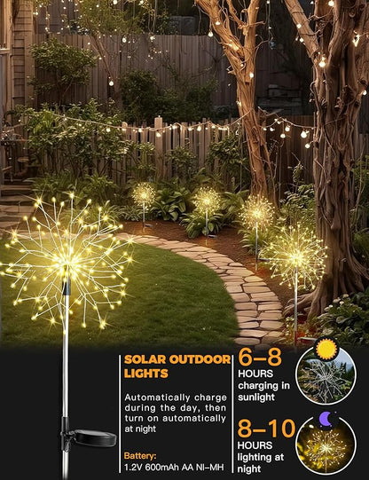 suddus Solar Garden Lights Outdoor Waterproof Decorative, Solar Fairy Lights - Image 3