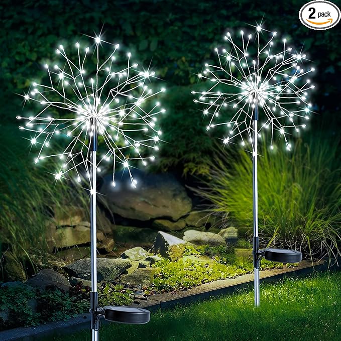 suddus Solar Garden Lights Outdoor Waterproof Decorative, Solar Fairy Lights by SUDDUS