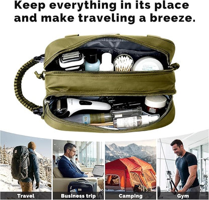 Toiletry Bag for Men Tactical Travel Dopp Kit - Image 7