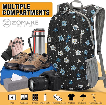 ZOMAKE Lightweight Packable Backpack, Foldable Backpacks Small Daypack - Image 4