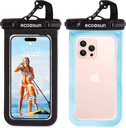 Eco Sun Waterproof Phone Pouch & Floating Wrist Strap Bundle – Waterproof Phone by EcoSun