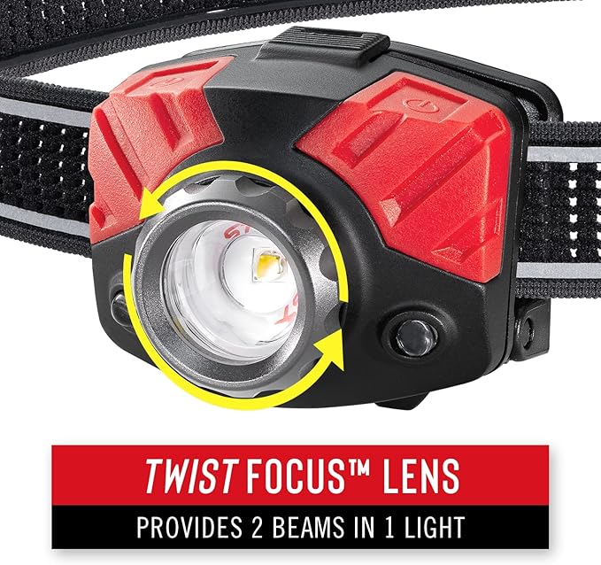 COAST FL75R Rechargeable 530 Lumen Dual Color Focusing LED Headlamp - Image 4