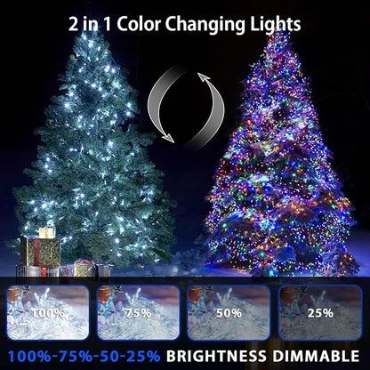 JMEXSUSS 200LED 66Ft Connectable Christmas Lights Indoor Outdoor Clear Wire | - Image 6