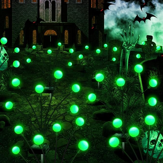 NBQQ Solar Garden Lights Outdoor, Waterproof Solar Powered Lights - Image 6