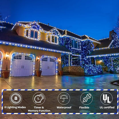 200ft LED Rope Lights Outdoor, 1440 LED Flexible Tube Lights - Image 2