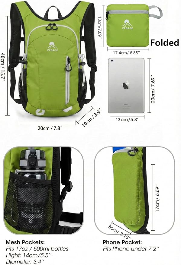 Foldable Small Hiking Backpack - Image 5