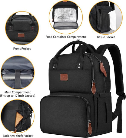 MATEIN 17 Inches Lunch Backpack, Extra Large Lunch Box - Image 6