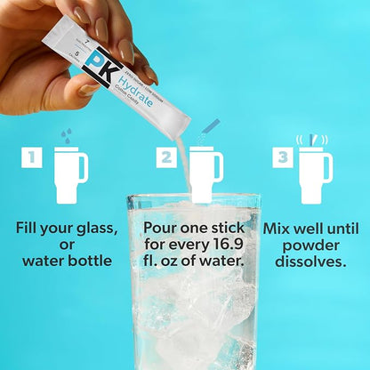 Pure Kick Hydration Singles To Go Drink Mix, Cotton Candy, Includes 12 Boxes - Image 6