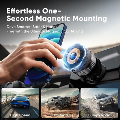 Phone Holders for Your Car, Car Phone Holder for Magsafe 360° Adjustable - Image 5