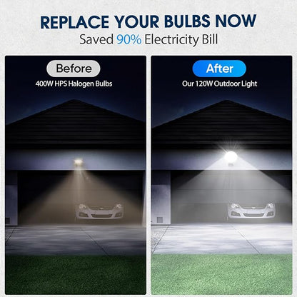 LED Barn Light 150W 21000LM Dusk to Dawn Outdoor Lighting, 6500K Daylight Yard - Image 3