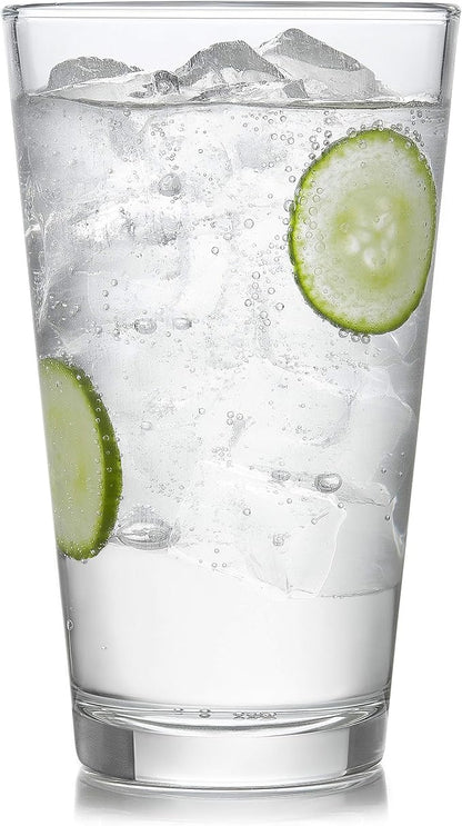 Libbey Preston Tumbler and Rocks Glass Cups Set, All Purpose Everyday Drinking - Image 7