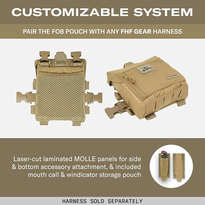 FHF Gear FOB Bino Pouch – Magnetic Binocular Case - Image 4
