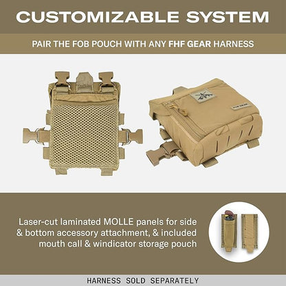 FHF Gear FOB Bino Pouch – Magnetic Binocular Case - Image 4