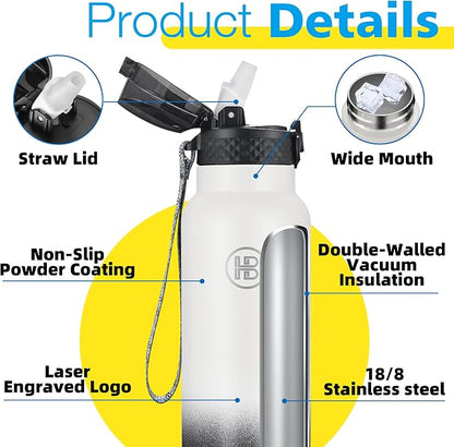 Han's Bottle Sports Water Bottle - 32 Oz - Image 5