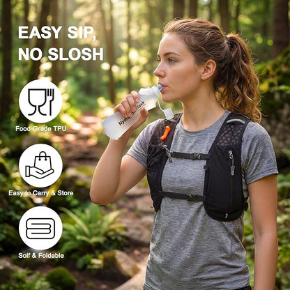 KUYOU Running Vest for Women & Men, Lightweight Hydration Backpack - Image 5